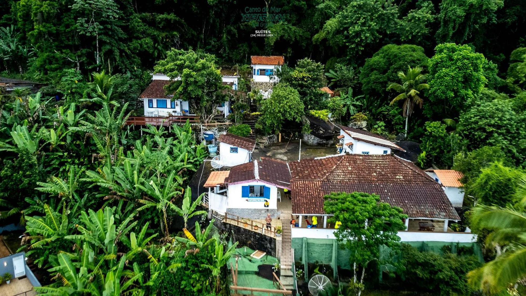 Pousada Canto Do Mar Ilha Grande Praia de Araçatiba Dış mekan fotoğraf