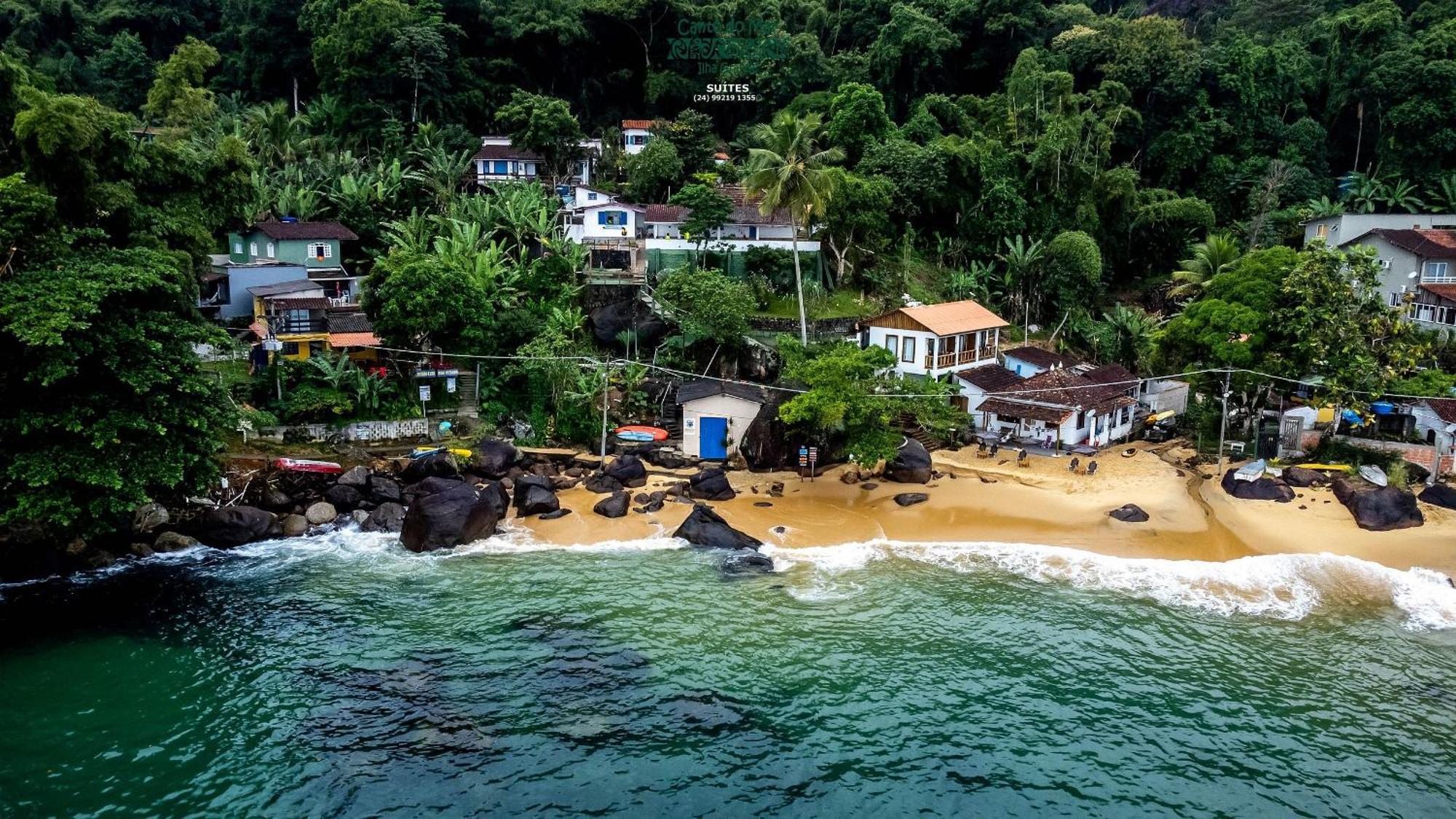 Pousada Canto Do Mar Ilha Grande Praia de Araçatiba Dış mekan fotoğraf
